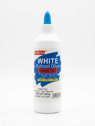250g White School Glue Bottle – Non-Toxic Multi-Surface Liquid PVA Glue for Students