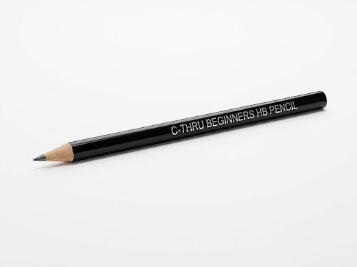 C-Thru Beginners HB  Pencil – Ergonomic Black School Writing Pencil