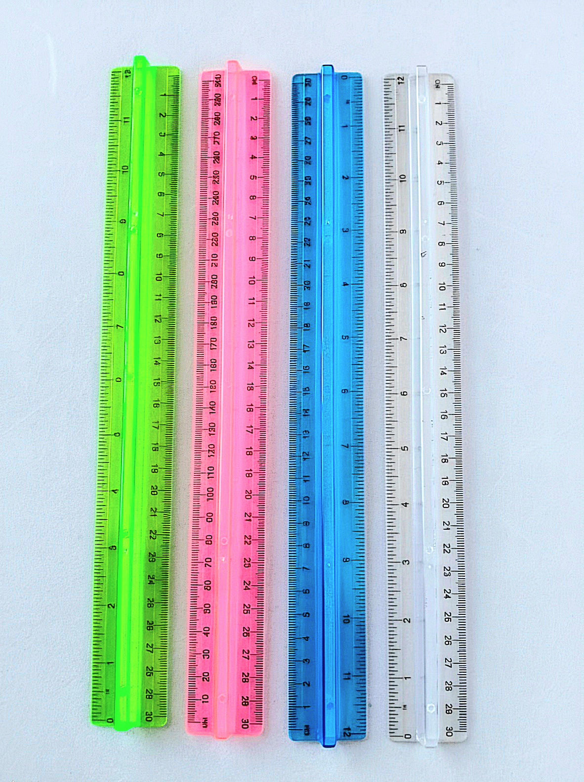 Finger Grip 30cm Rulers