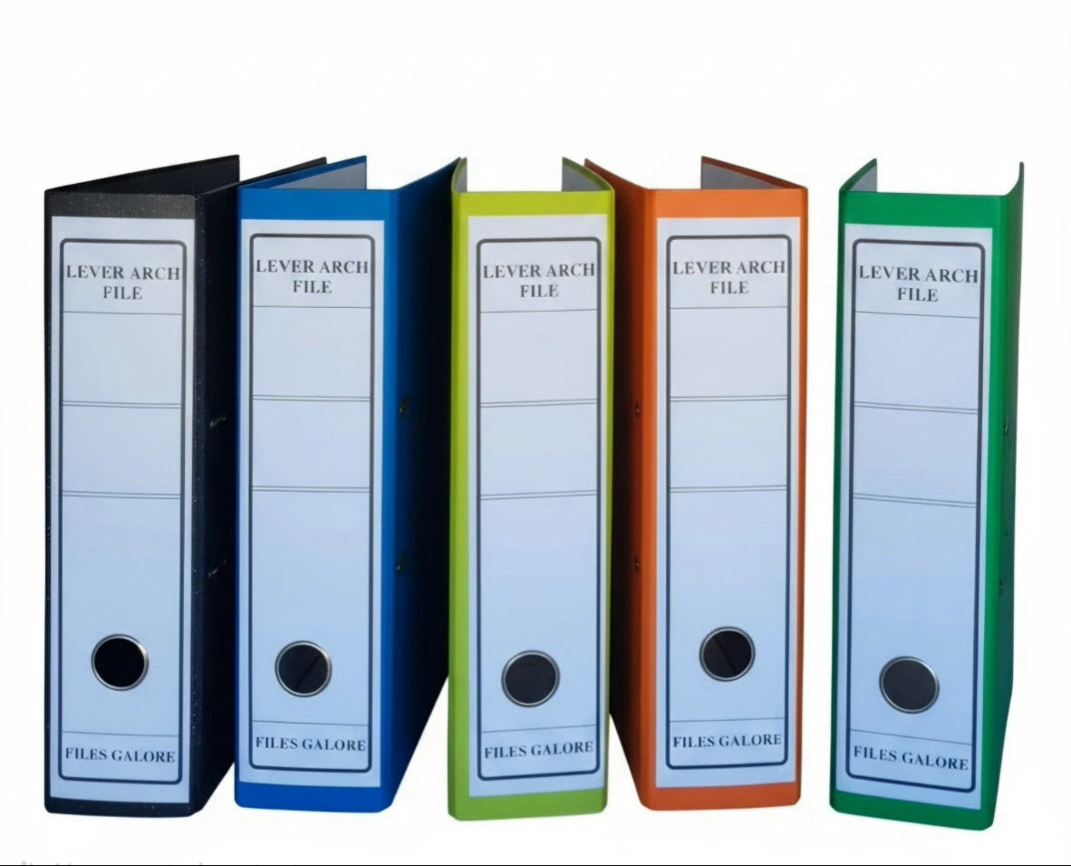 A4 Lever Arch Files