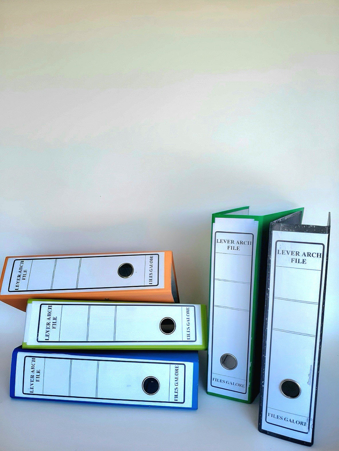 A4 Lever Arch Files