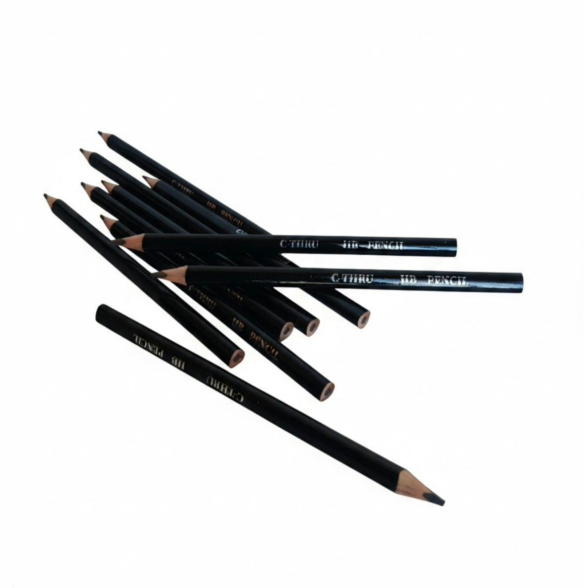 C-Thru Beginners HB  Pencil – Ergonomic Black School Writing Pencil