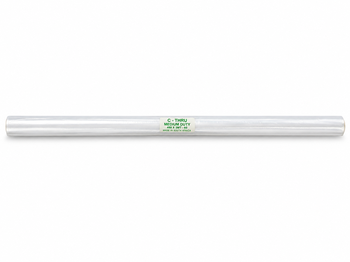 Medium Duty Clear Plastic Book Cover Roll (480mm x 3m 50 mic) – Custom Protective Wrapping Film for Books & Textbooks