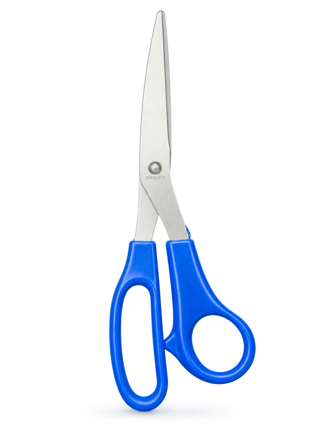 Multipurpose Precision Stainless Steel Scissors (Blue) – Durable School, Office & Craft Shears