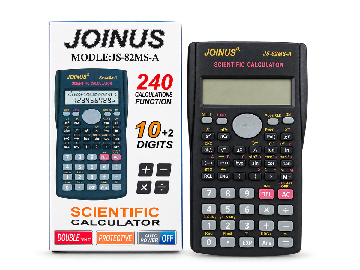 JOINUS JS-82MS-A 240-Function Scientific Calculator – High School & University Exam Calculator
