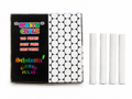 Scholastix Dust-Free White Blackboard Chalk (100 Pieces) – Non-Toxic Classroom Chalk Box