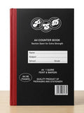 A4 1-Quire 96-Page Hardcover Counter Book – Section Sewn School Exercise Book